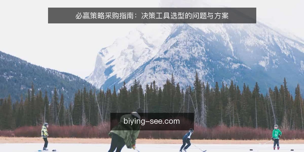 必赢策略采购指南：决策工具选型的问题与方案 — 采购现场的真实困境 配图